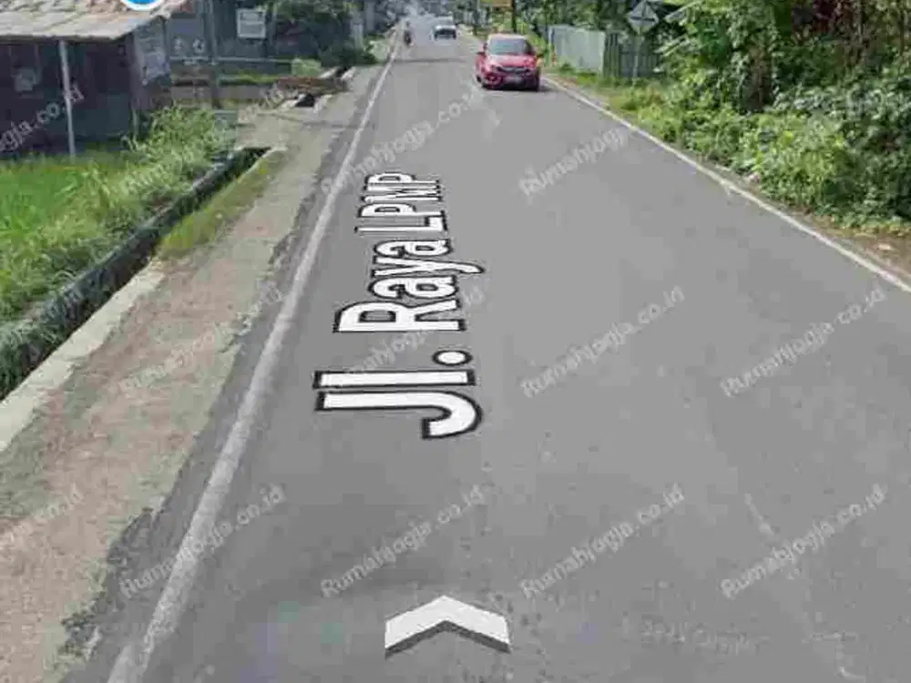 tanah pinggir jalan utama LPMP Kalasan