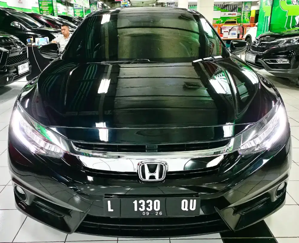 Honda Civic ES Sedan Prestige 1.5 Turbo 2016 CBU Hitam Matic / AT BOSS