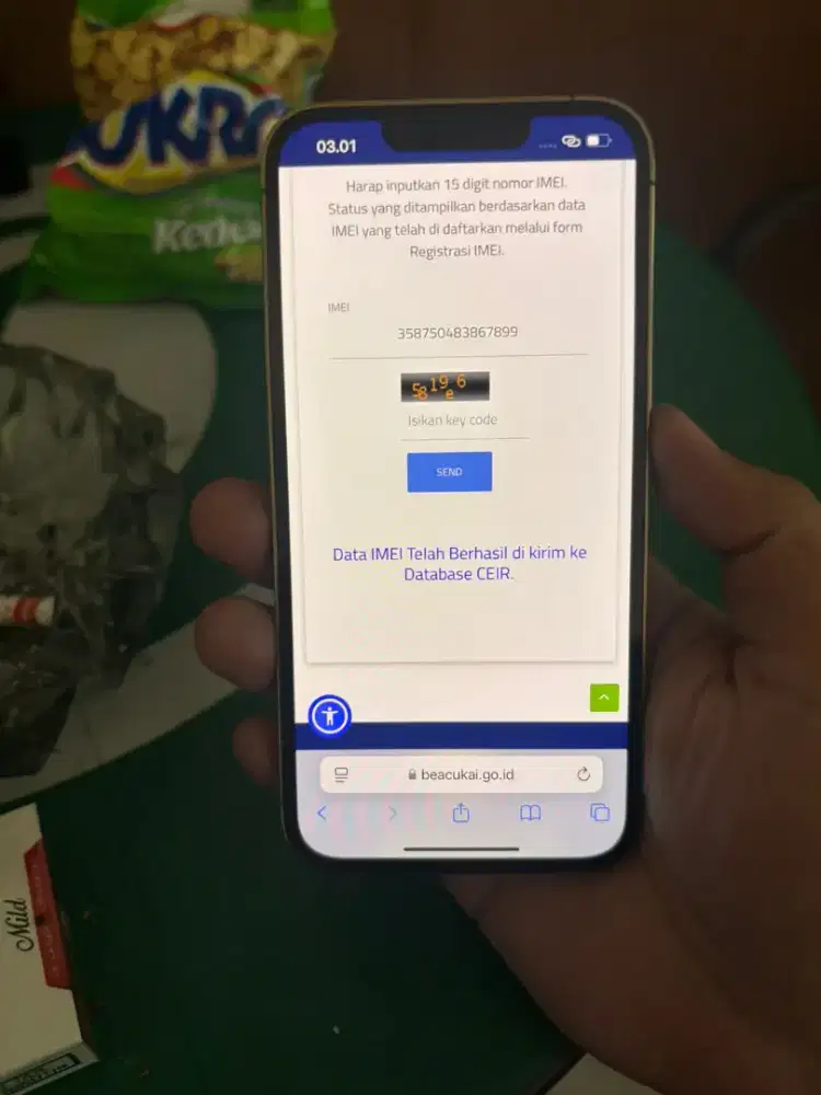 Iphone 13 pro 256 Gb Inter ( Beacukai )