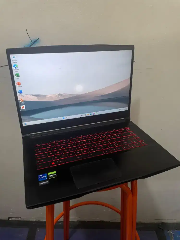MSI GF63 Core i7 (15'6inch)Ram8Gb/Ssd512Gb/NvidiaGTX 4Gb