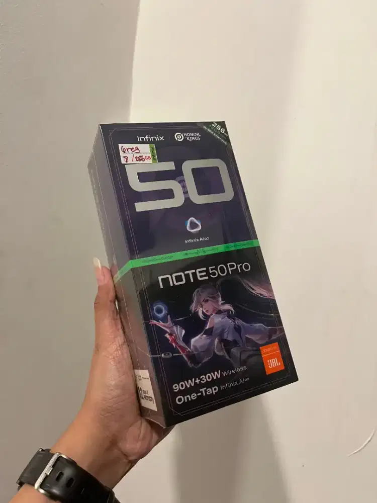 Infinix Note 50 Pro 8GB+8GB/256GB Turun Harga New Segel