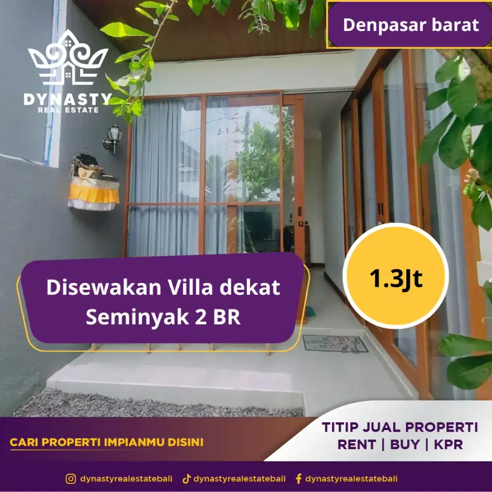 Sewa villa bulanan murah di bali