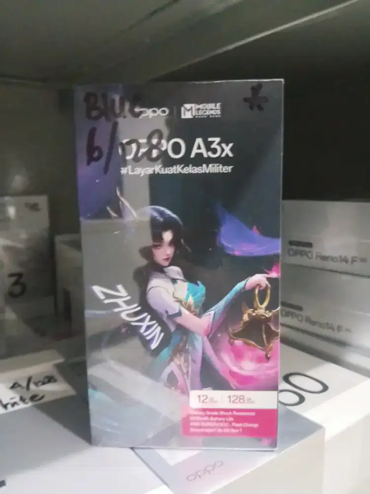 Oppo a3x 6/128 new garansi resmi promo Bandung