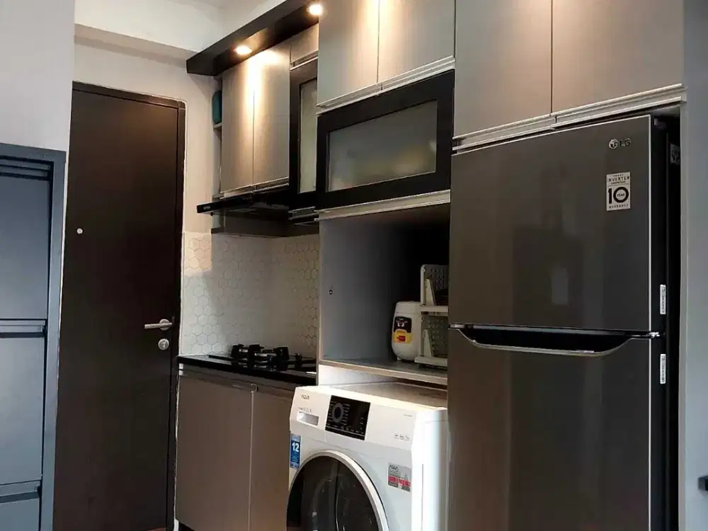 Dijual unit 2bedroom furnis mewah tipe besar grand asia afrika