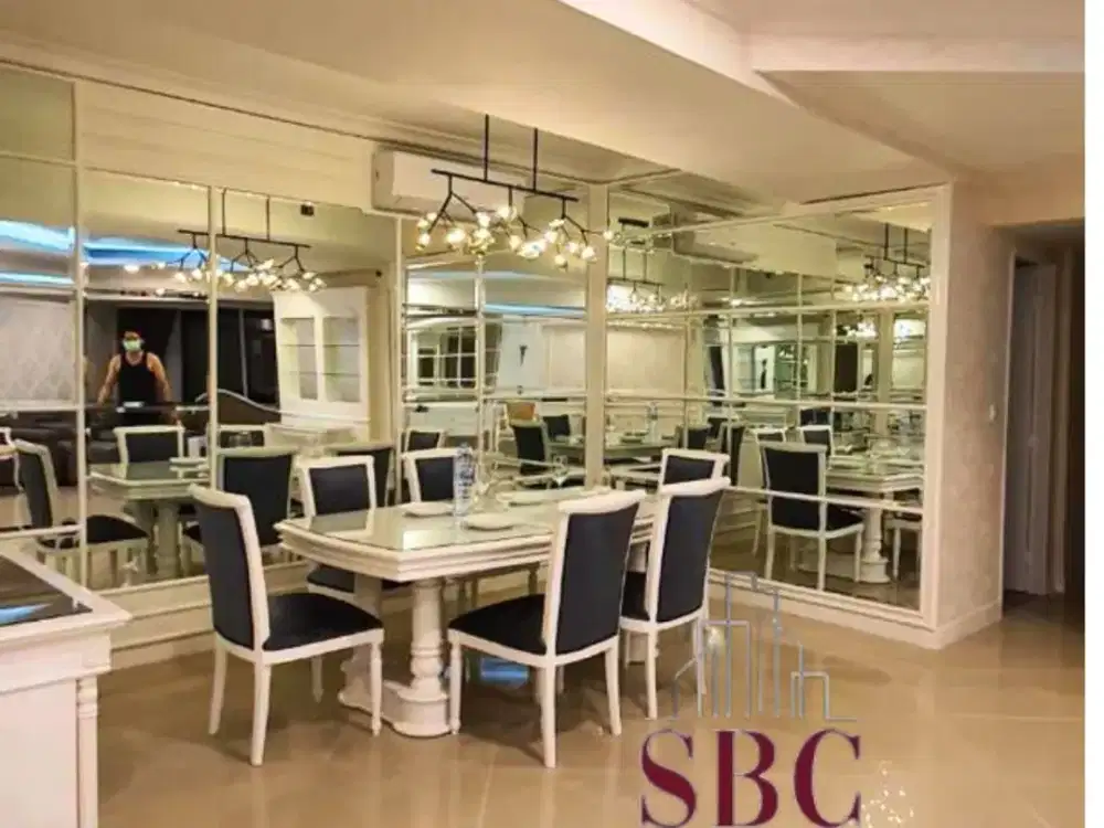 Dijual Unit Kondominium Taman Anggrek Residence Tipe 3BR Kondisi Furnished City Lights View