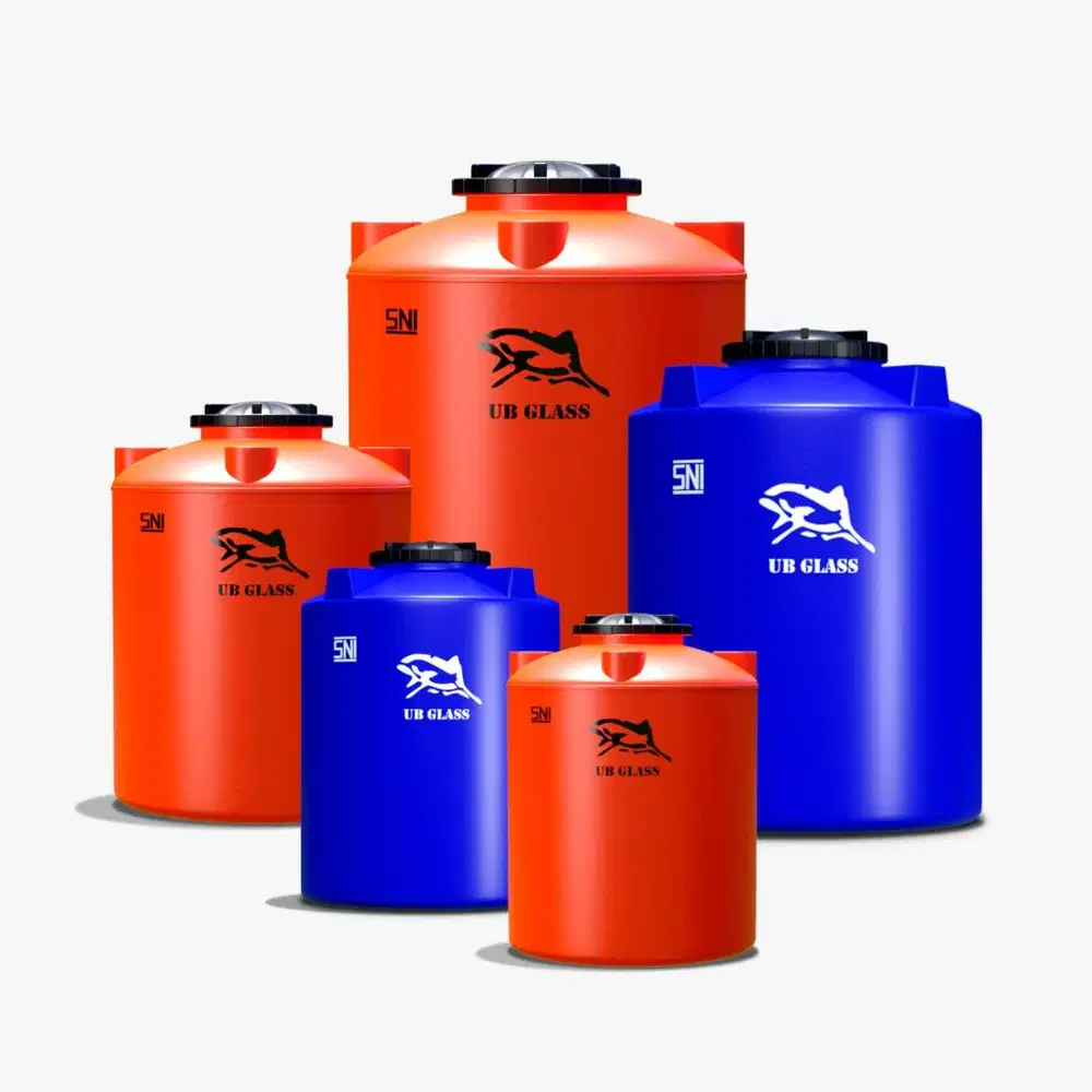 Tangki Air PE 5000 Liter Toren Air UB Glass Free Ongkir