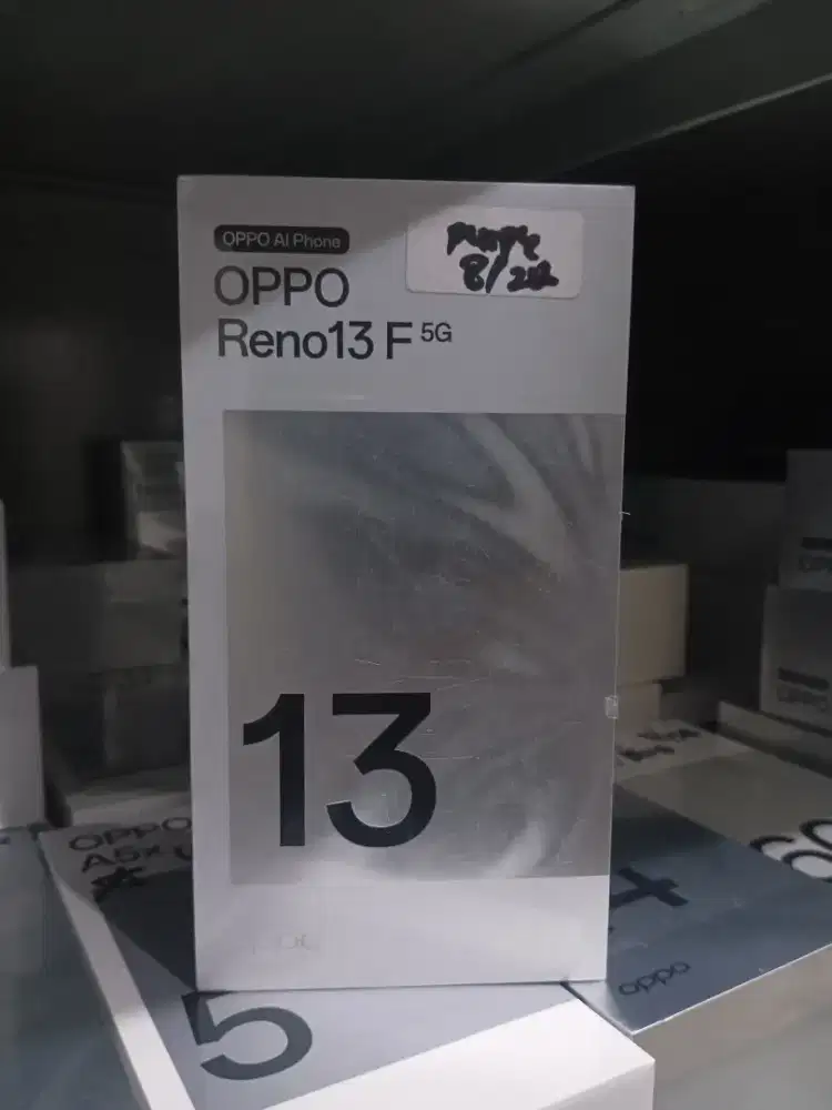 Oppo Reno 13f 5g 8/256 new garansi resmi promo Bandung