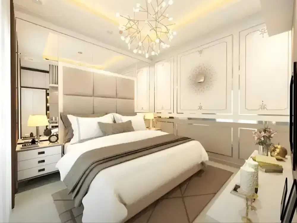 RUMAH MINIMALIS DI CLUSTER SUMMARECON FULL FURNISHED