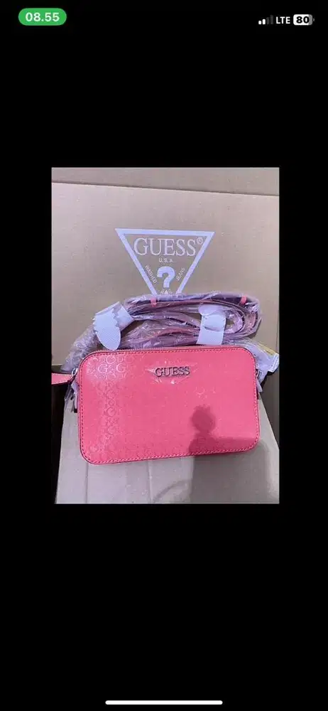 Tas Guess Pink Original