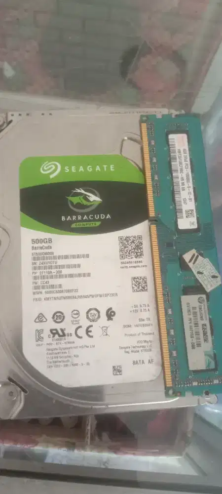 Hardisk & Memori PC