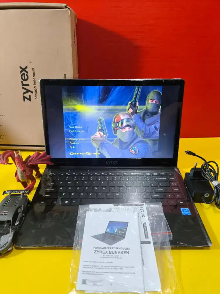 ZYREX BUNAKEN 4OPM7RL FULSET BOX Black Superslim [SSD 256Gb]
