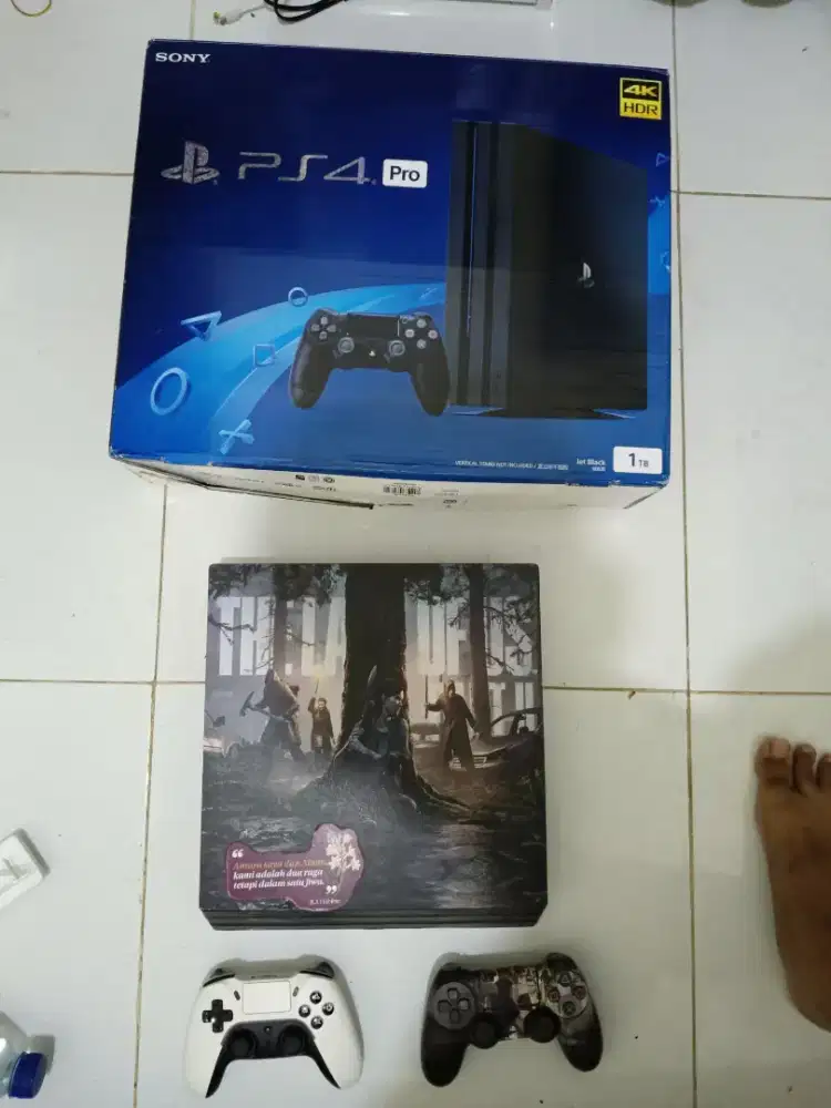 PS 4 PRO 1TB ORI GAME PERMANEN OFFLINE (BISA PAKE KASET GAME ORI PS4)