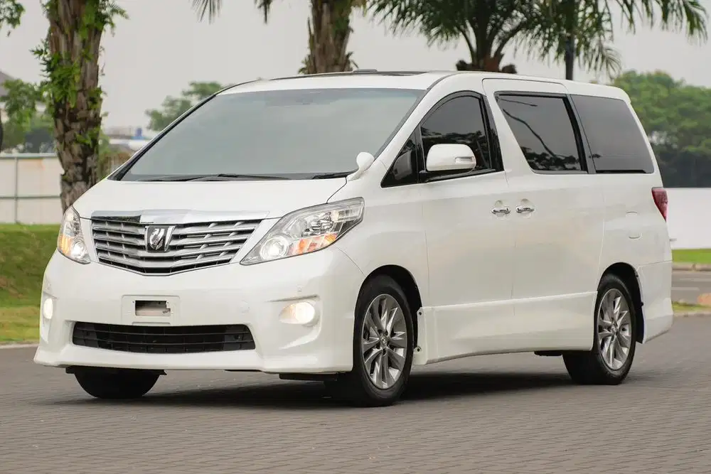 Bandingkan Kondisi! Toyota Alphard S 2.4 CBU Japan 2012 innova cx5