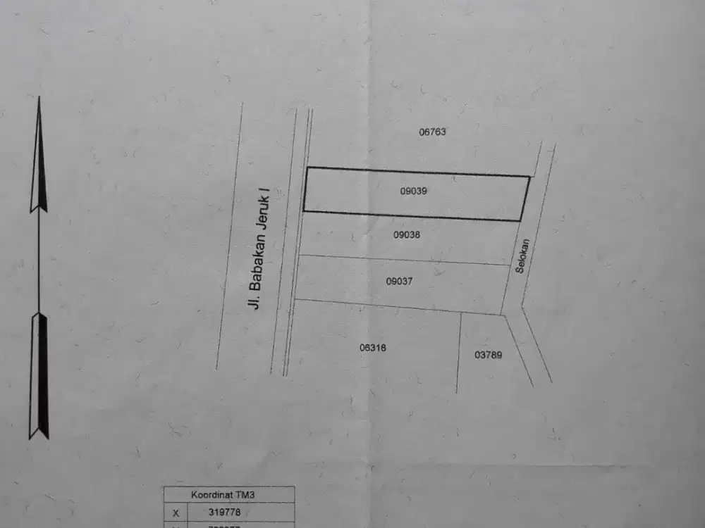 Tanah / kavling di sayap surya sumantri babakan jeruk kota bandung