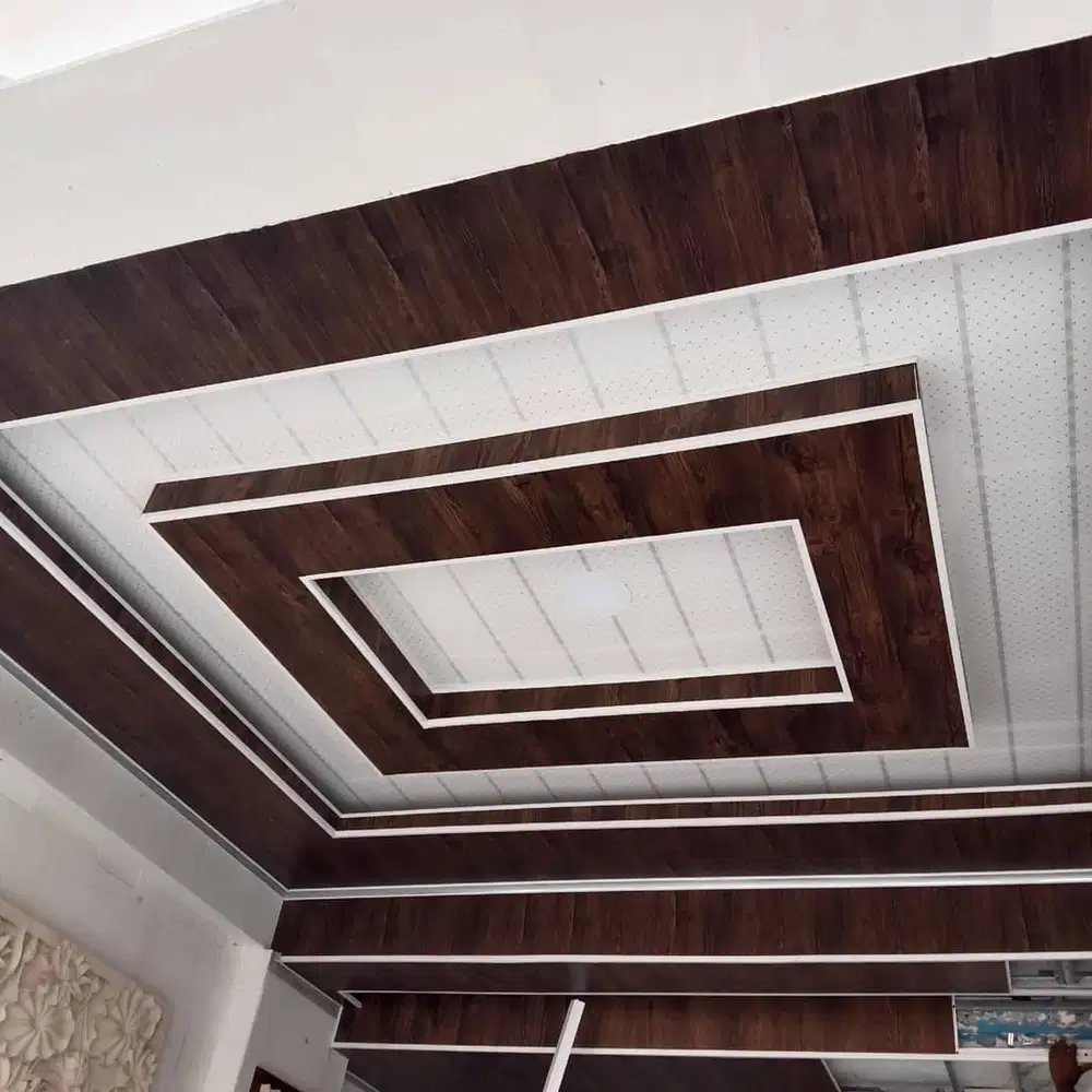 Partisi Jasa Tukang Pasang Wall Moulding Sekat Plafon PVC GRC Gypsum