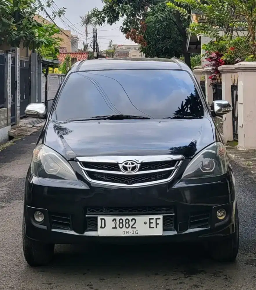 Avanza G manual 2011 black pajak baru isi bs kredit dp 15-20jt