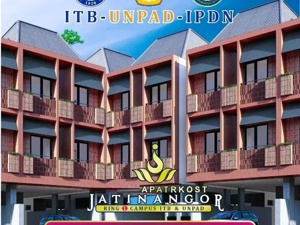 Apartkost Kost Jatinangor Strategis, SHM, 5 menit ke ITB, UNPAD, IPDN