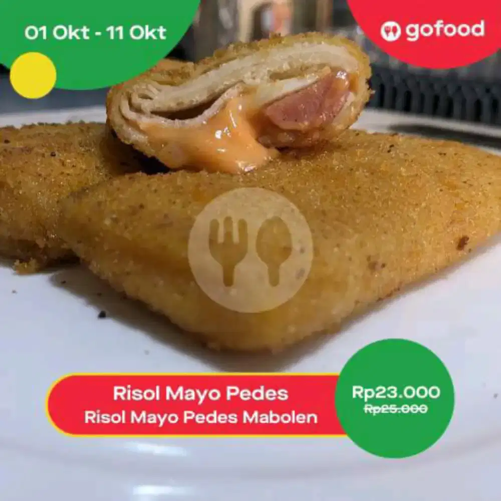 Risol Mayo Pedes Mabolen