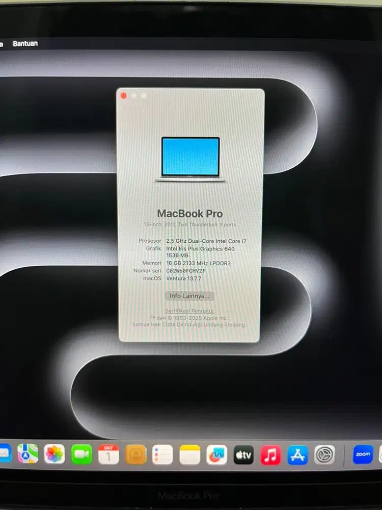 Macbook Pro 2017 16/512