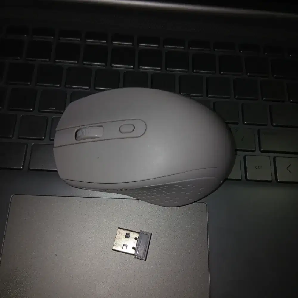 Mouse Bluetooth Wireless Olyps Putih Silent Click