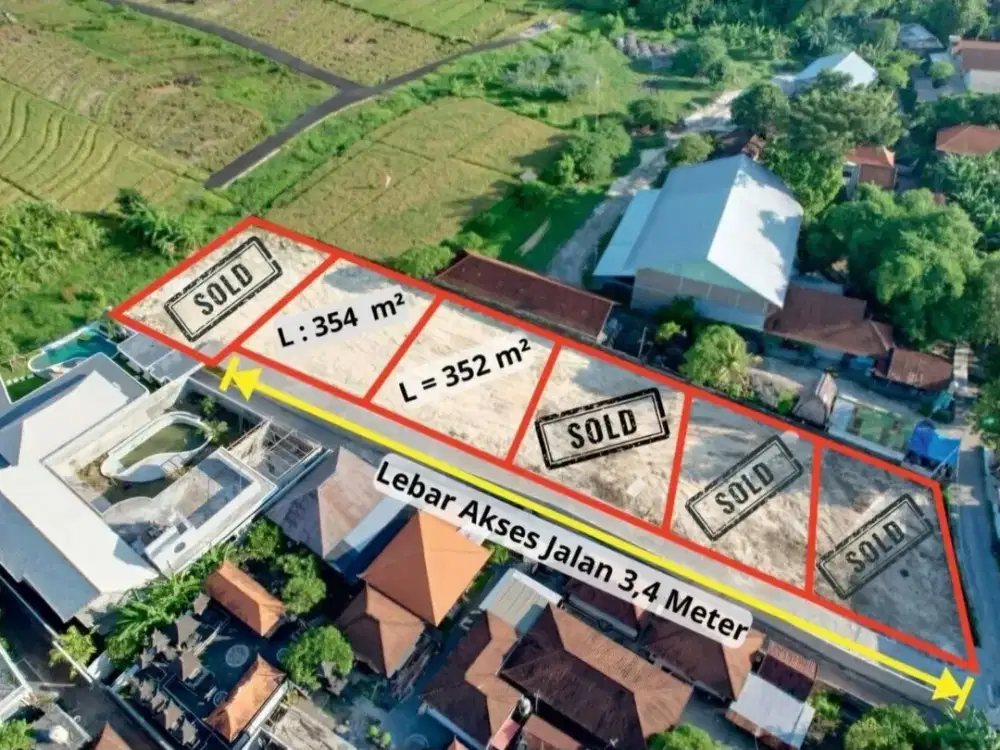 TANAH KAVLING SIAP BANGUN PADONAN