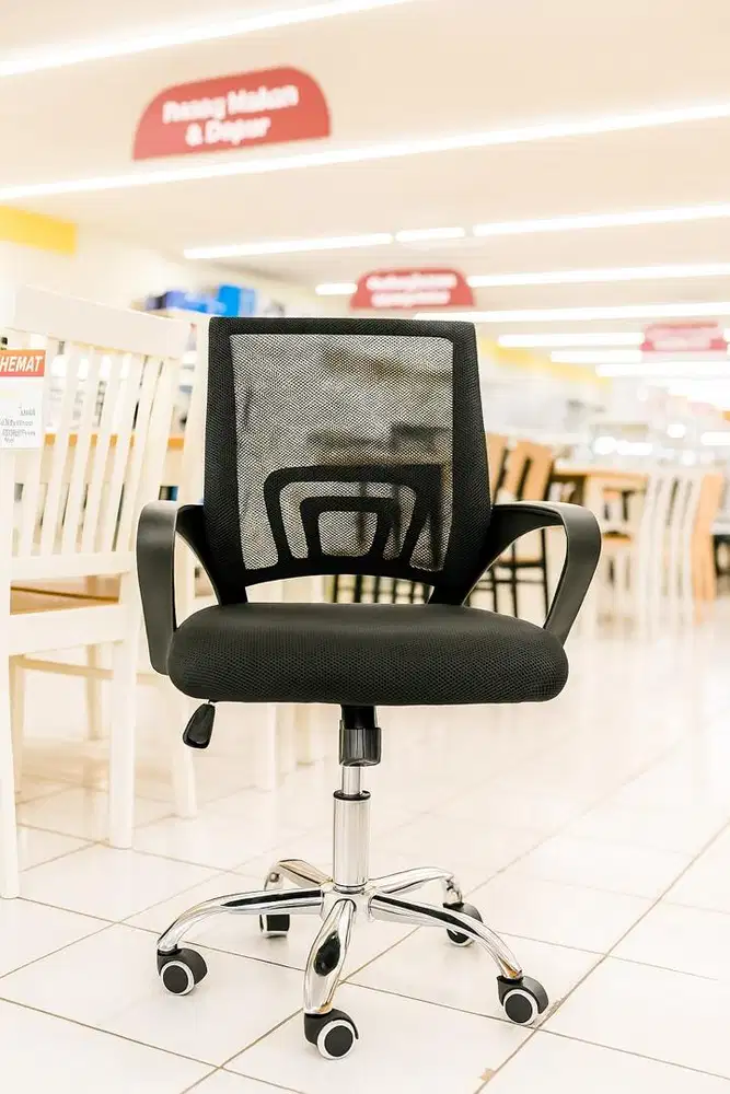 Kursi kantor hitam abu-abu