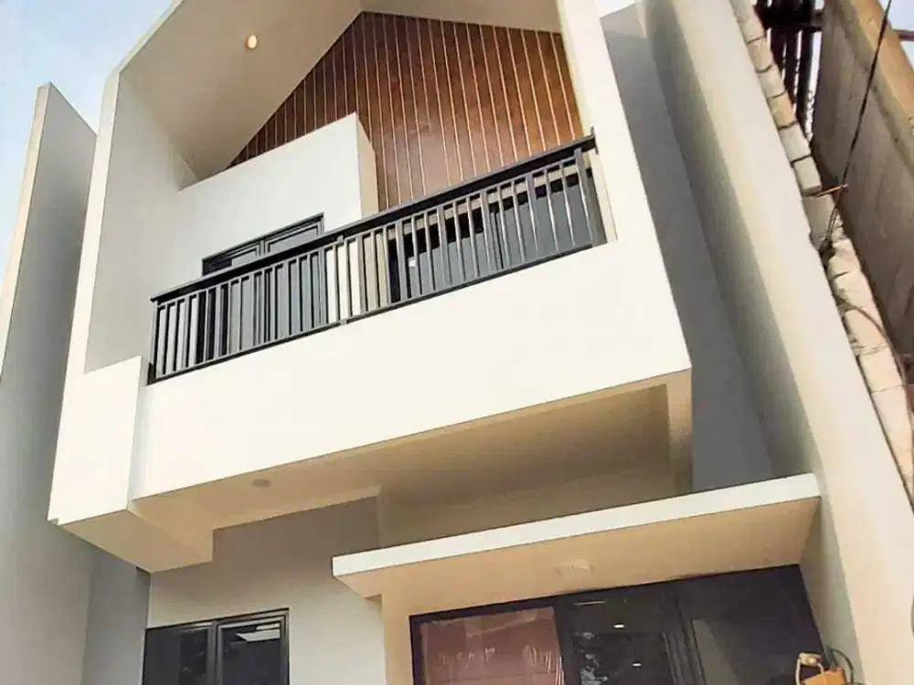 Y225 Rumah Scandinavian Cantik Free Biaya di Jatiasih Bekasi
