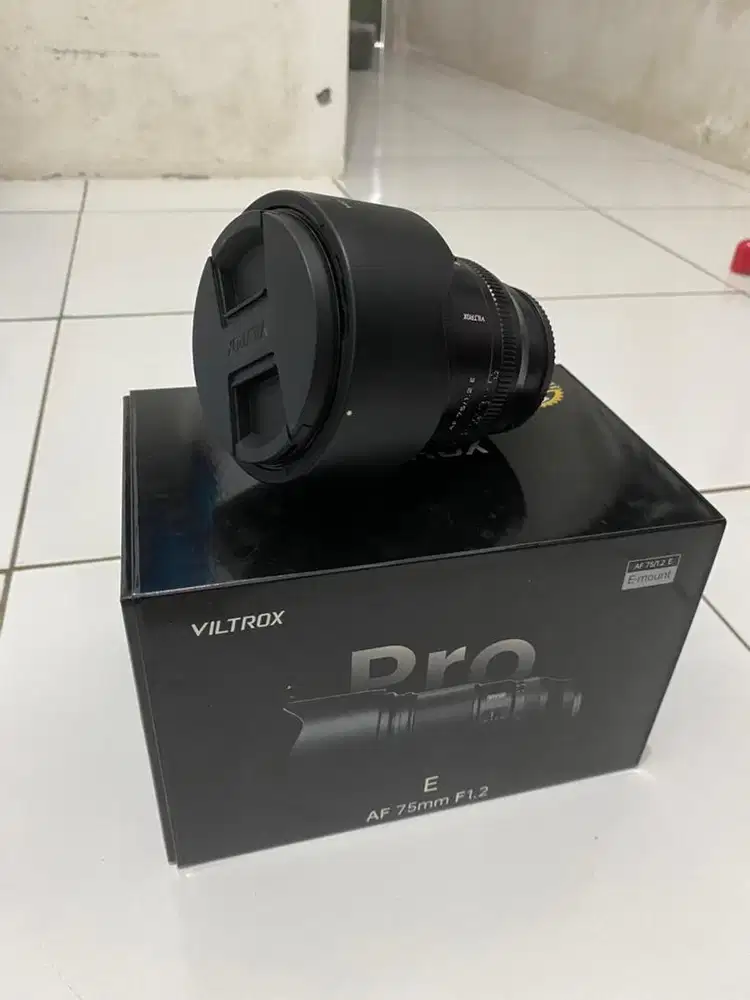 LENSA VILTROX 75mm F1.2 SONY E-MOUNT LENS AF 75mm