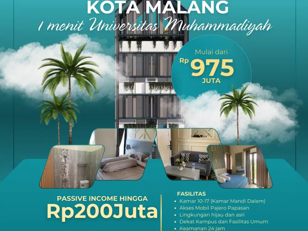 Kos Kostan Kota Malang 500 meter dari Kampus UMM