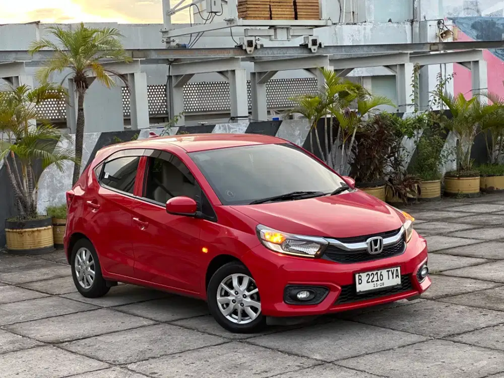 LOW ODO ! KM 61.000 PAJAK 11/2026 HONDA BRIO E CVT 2018 MURAH MERIAH