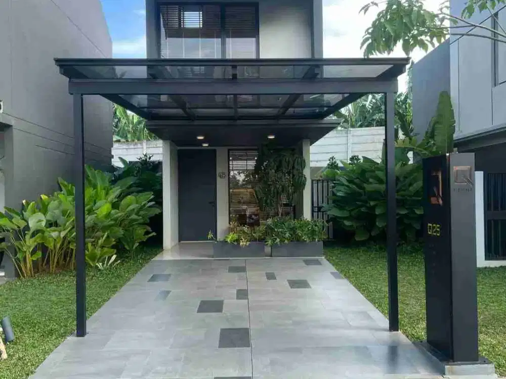 RUMAH MODERN DI PARK SERPONG Type Q25, HARGA MULAI 600 JUTAAN, FASILITAS SUPER LENGKAP!