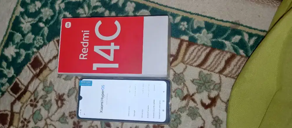 Redmi C14 baru buka segel