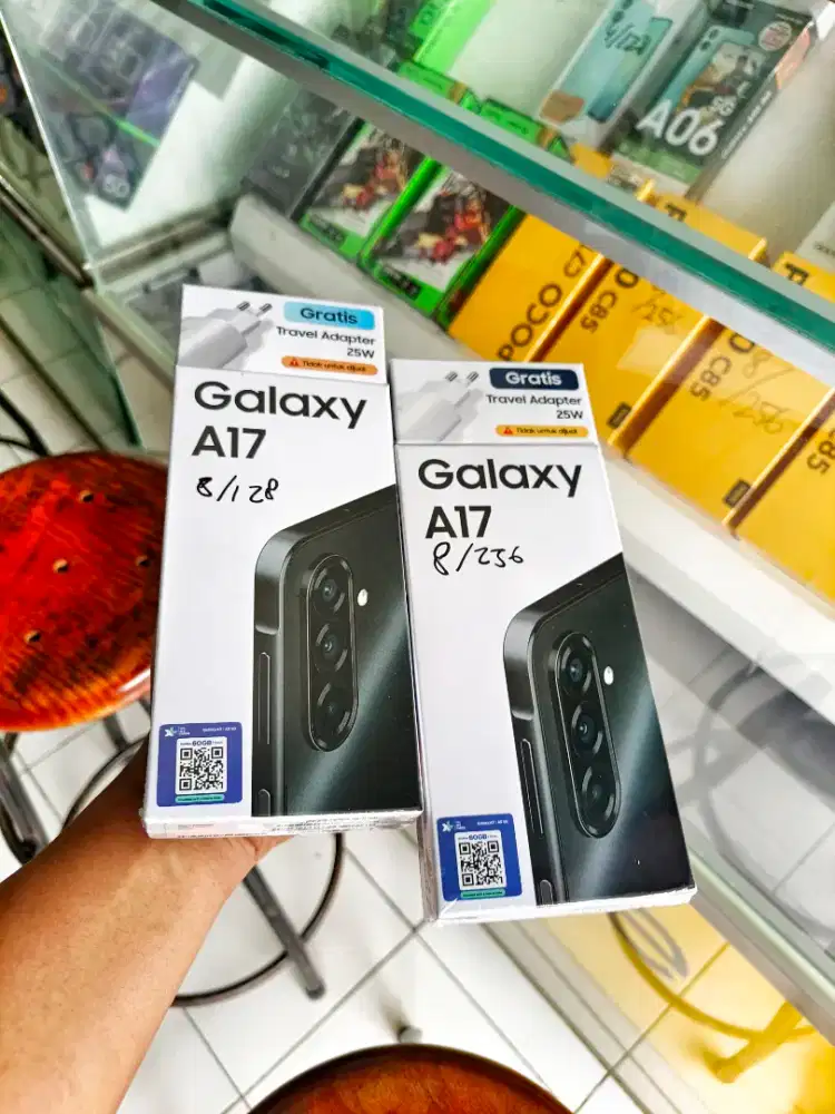 SAMSUNG A17 4G 8/256 NEW SEGEL PROMO TERMURAH
