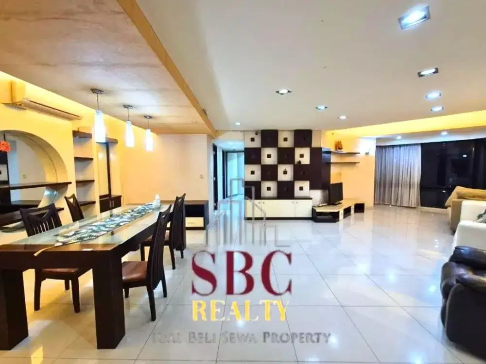 Dijual Unit Kondominium Taman Anggrek Residence Tipe 3BR Kondisi Furnished Best View