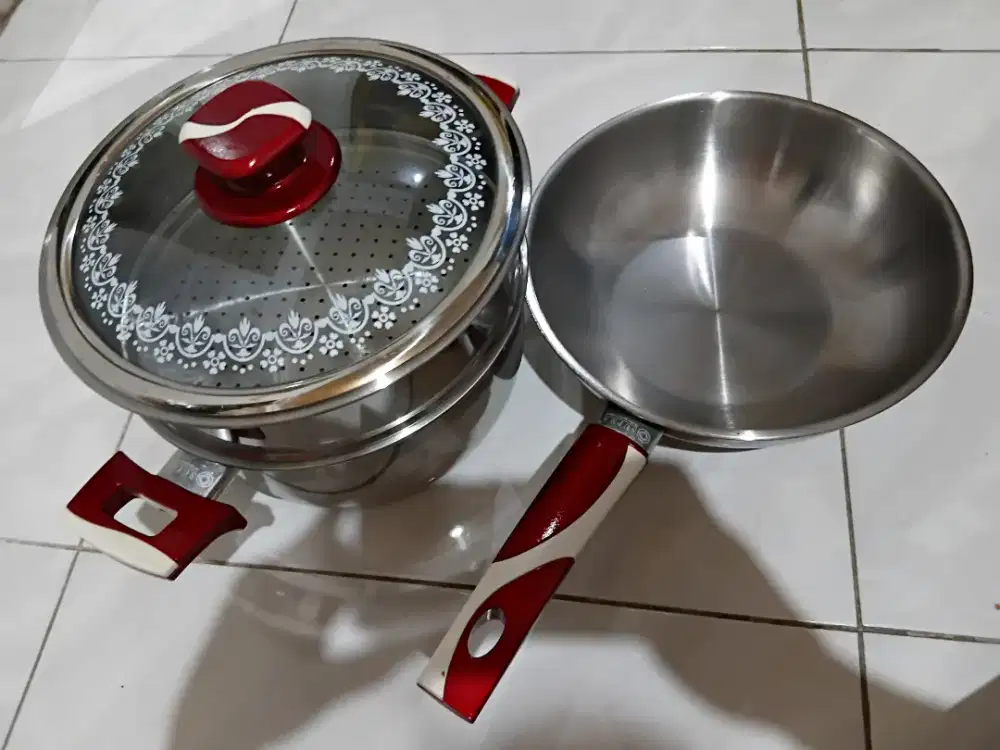 Panci stainless ukuran 28cm