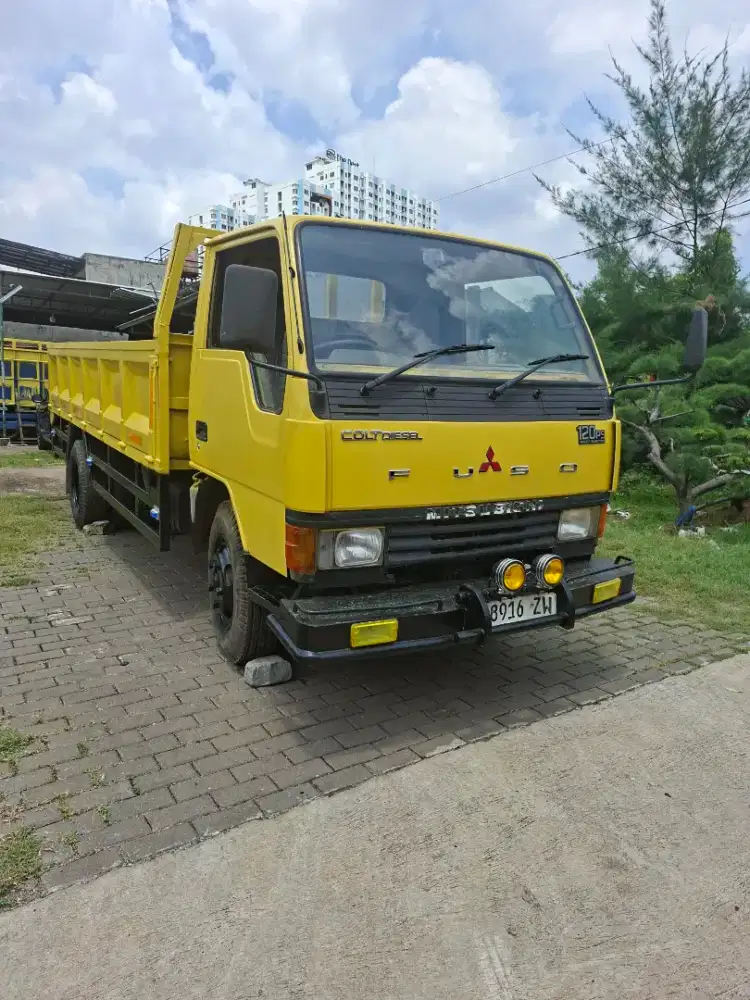 Mitsubishi Colt Diesel 120.PS.FE.349.CDD.Bak Besi 3 way Cargo