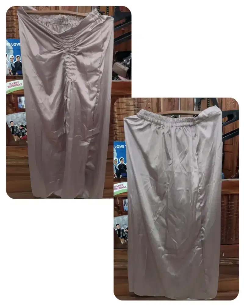 Rok Serut Rose Gold