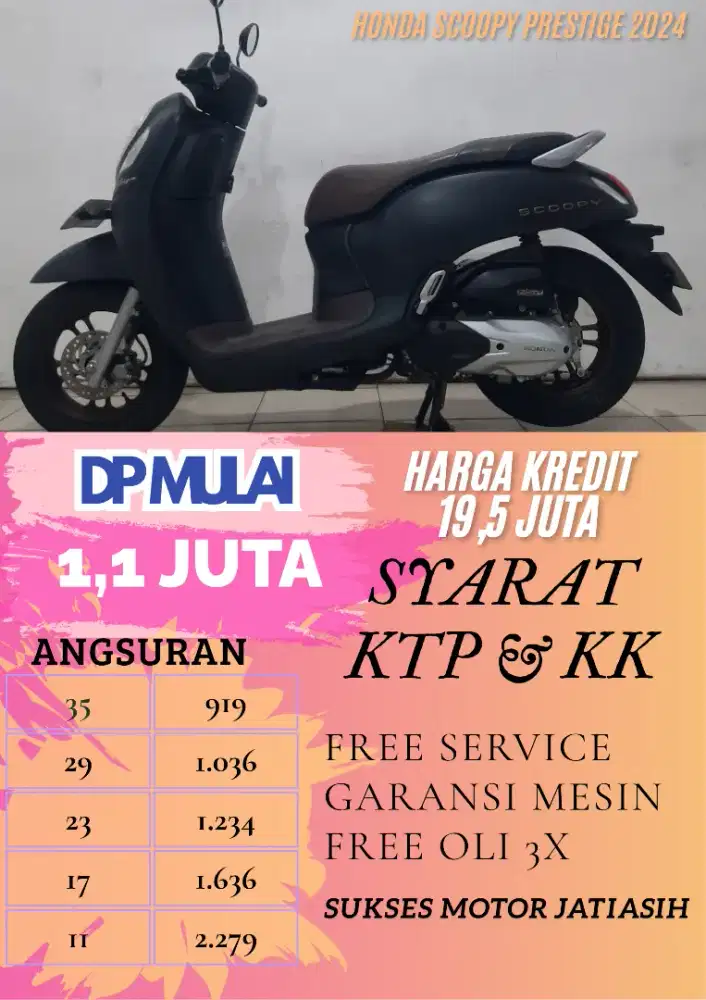 HONDA SCOOPY PREDTIGE 2024