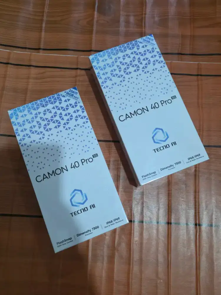 Termurah Tecno camon 40 pro 5g 8/256 GB Baru Garansi resmi 13 Bulan