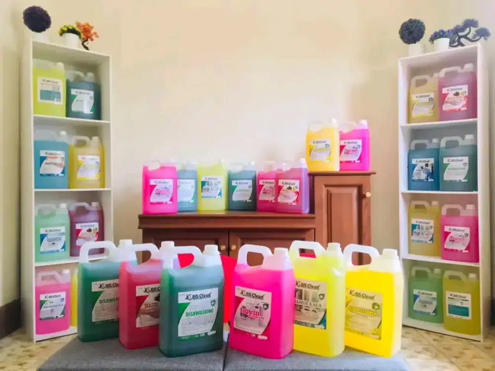 Bahan pembersih rumah tangga/cleaning chemicals