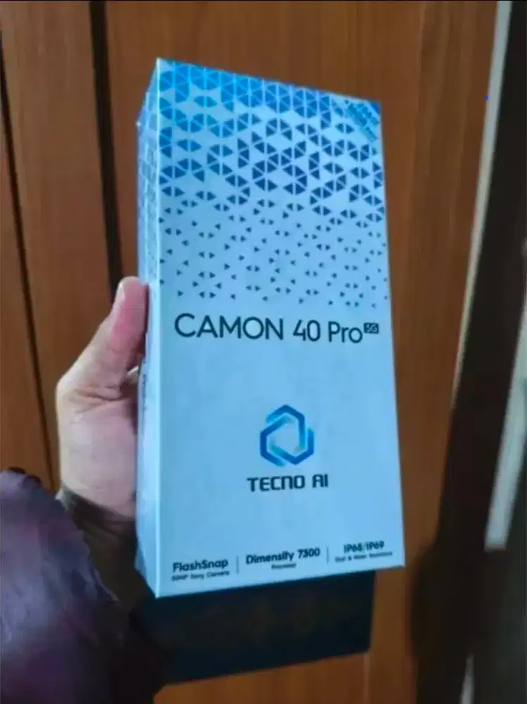 Termurah Tecno camon 40 pro 5g 8/256 GB Baru Garansi resmi 13 Bulan