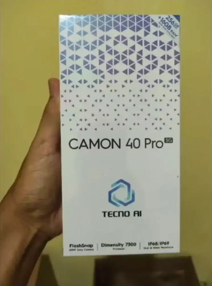 Termurah Tecno camon 40 pro 5g 8/256 GB Baru Garansi resmi 13 Bulan