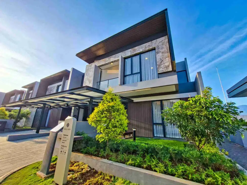 Rumah Baru Mewah Di Cluster Terbaru Summarecon Bandung Desaign Kontemporer Modern