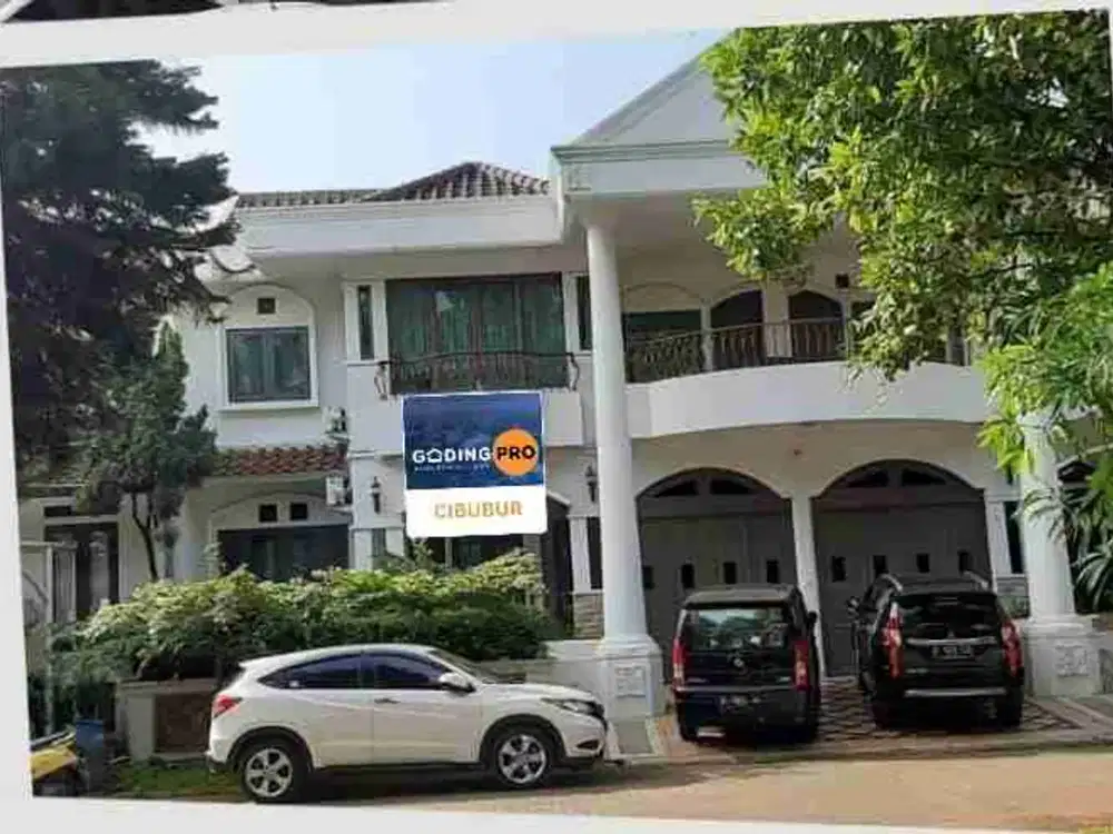 JUAL RUMAH CANTIK  SEMI FURNISHED DI PURI SRIWEDARI CIBUBUR