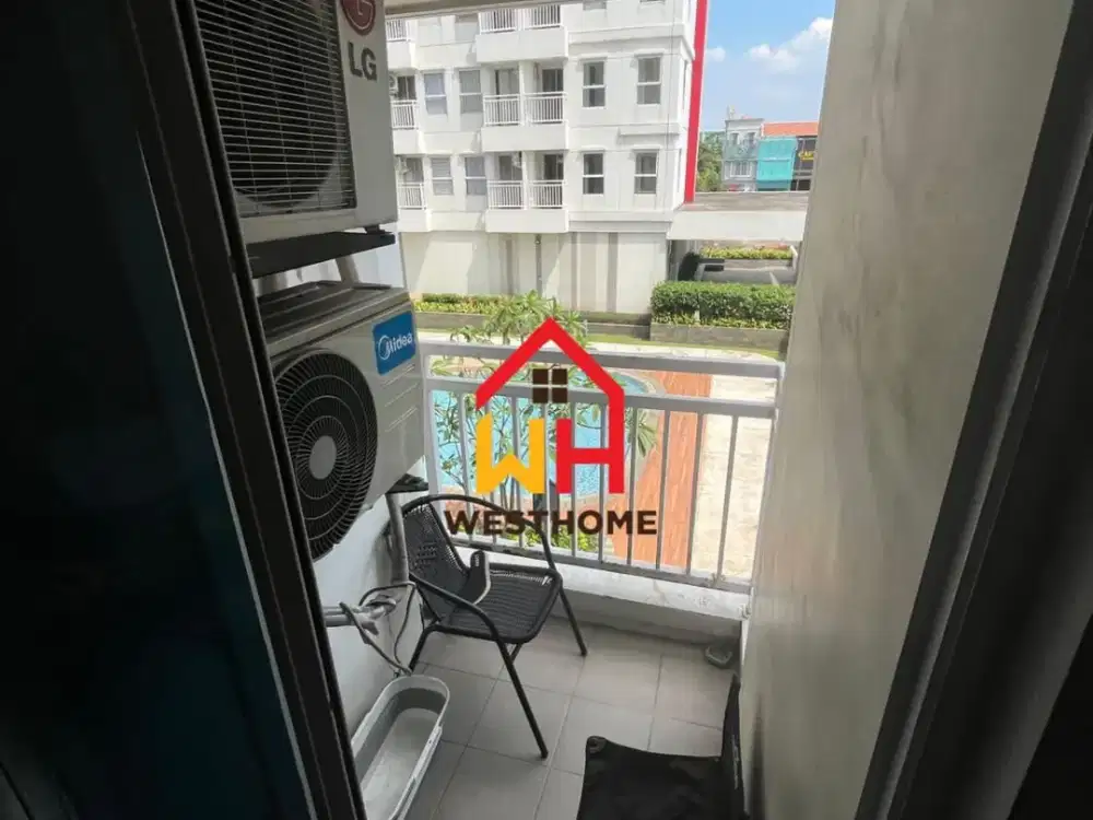 DIJUAL APARTMEN CITRA LIVING 2 KAMAR UNFURNISHED