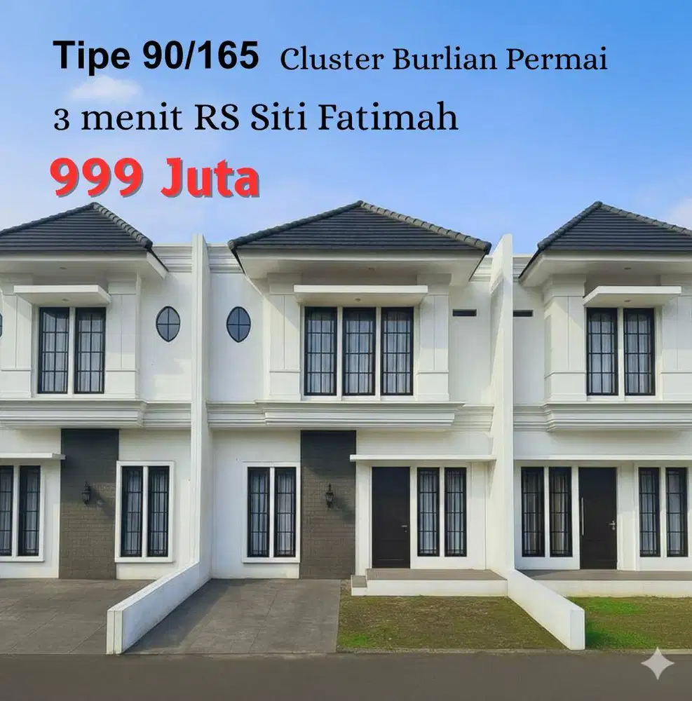 Rumah Strategis Tengah Kota Palembang KM6