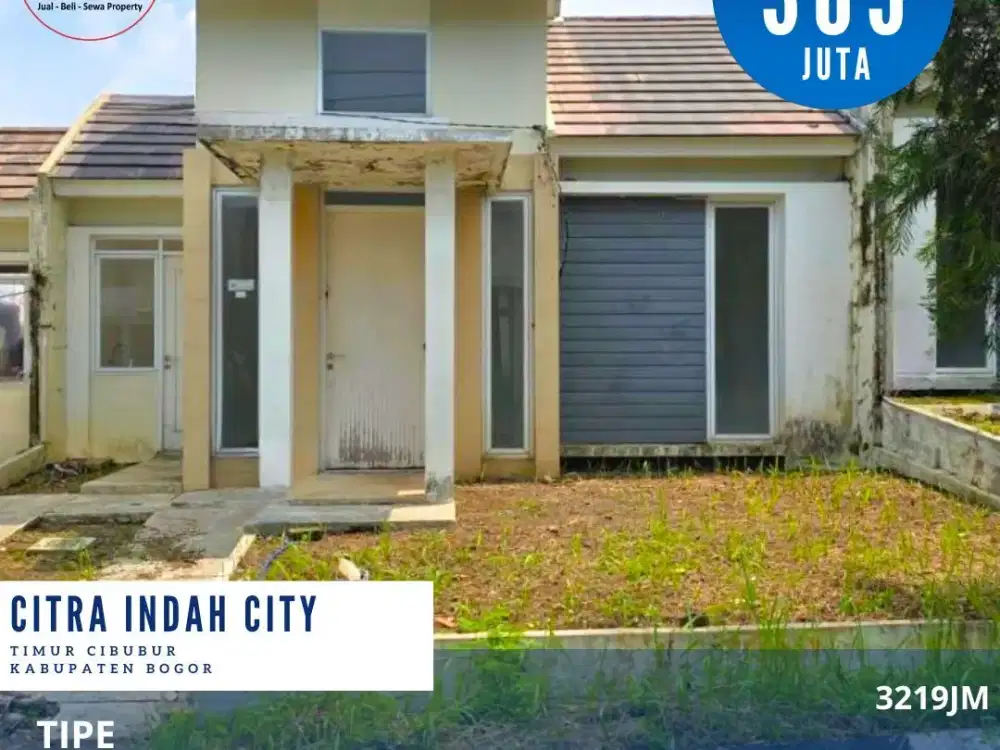Dijual rumah dicitra indah city rumah siap huni