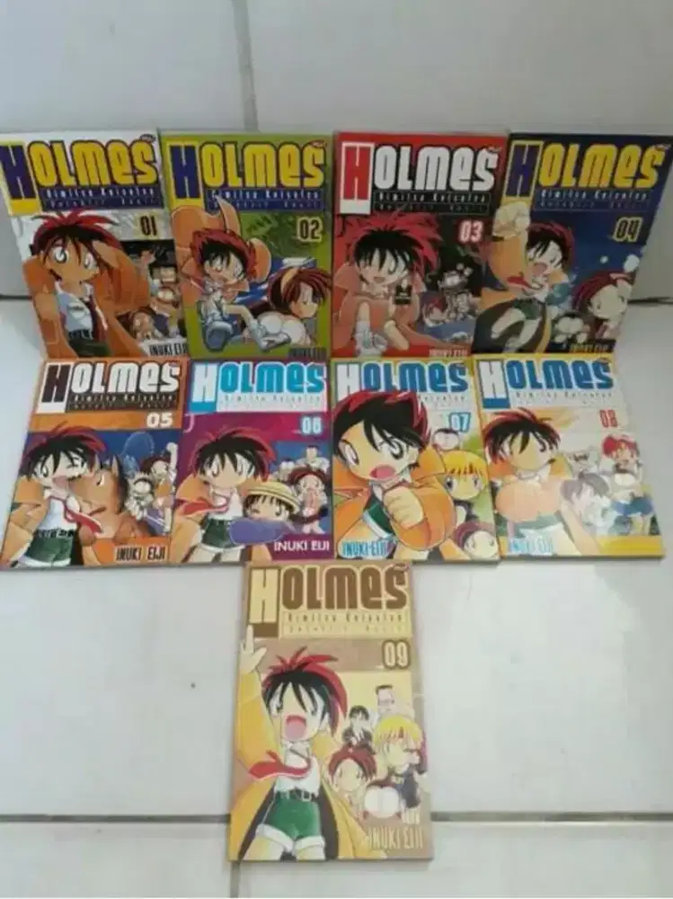 komik detektif - Himitsu Keisatsu Holmes 1 - 9 tamat