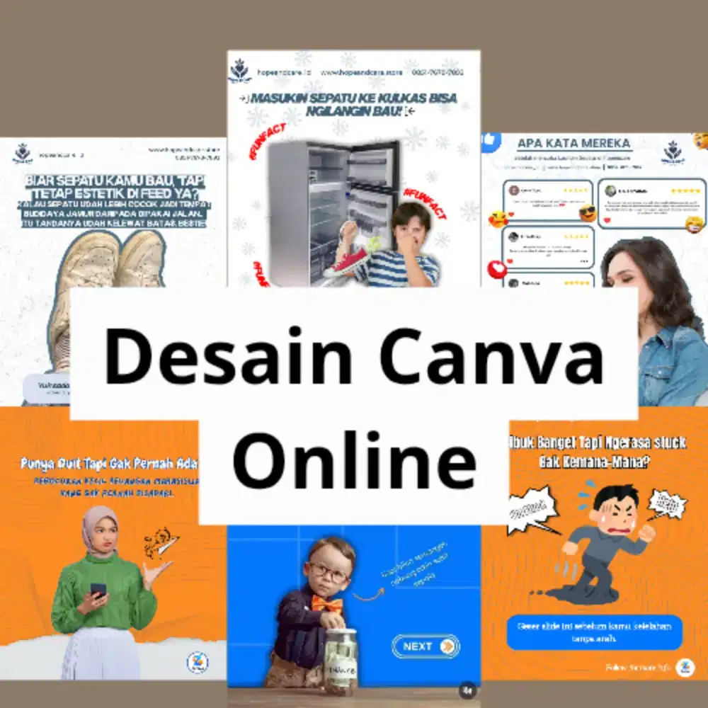 Desain Pake Canva Aja