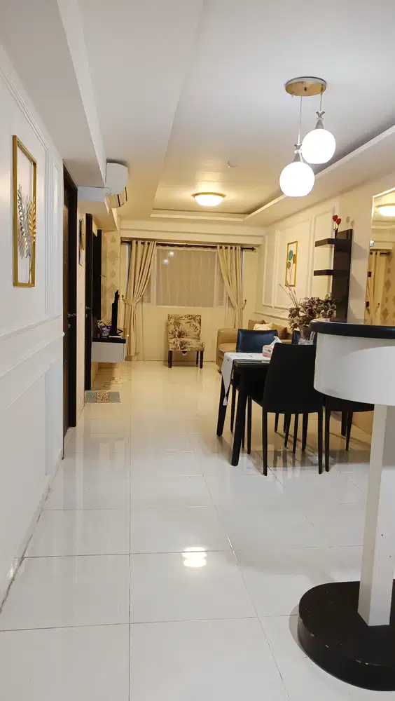 Apartemen 2  Kamar Tidur/1 KM, Full furnished, bersih, nyaman.